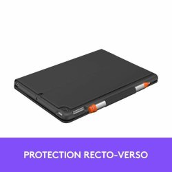 Fodral till Lsplatta Logitech Slim Folio Grafit AZERTY