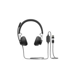 Hrlurar med Mikrofon Logitech 981-000875           Svart