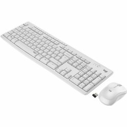 Trdlst Tangentbord och Mus Logitech MK295 Vit Franska AZERTY