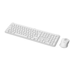 Tangentbord och Mus Logitech Vit Franska Azerty Franska