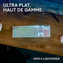 Trdlst Tangentbord Logitech G915 X Vit AZERTY