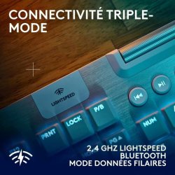 Trdlst Tangentbord Logitech G915 X Vit AZERTY