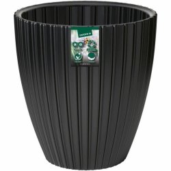 Kruka Garden ID Fancy Svart Polyetylen 40 x 42 cm