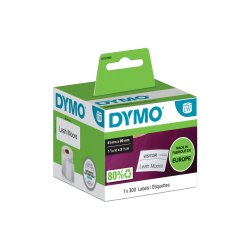 Etiketter p rulle Dymo S0722560 Vit