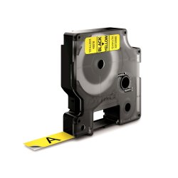 Sjlvhftande etiketter Dymo S0720580 Svart/Gul