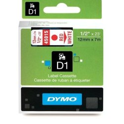 Laminerat Band till Etikettskrivare Dymo D1 45015 12 mm LabelMan