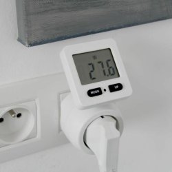 Kontakt med frbrukningsmtare Chacon 54351 Vit