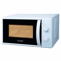 Mikrovgsugnen Flama 1824FL 20 L 700W Vit 700 W 20 L