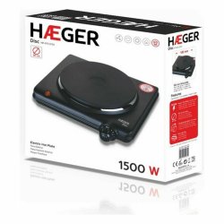 Elektrisk vrmeplatta Haeger HP-01B.012A 1500 W Svart Multicolou