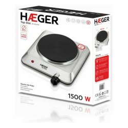 Elektrisk vrmeplatta Haeger HP-01S.014A Rostfritt stl 1 campin
