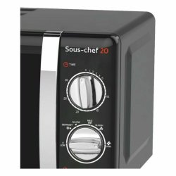 Mikrovgsugn med Grill Haeger MW-70B.007A 20 L Svart 700W