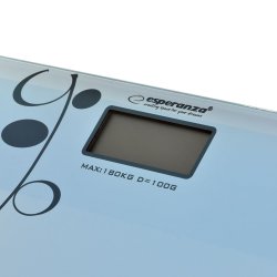 Digital Badrumsvg Esperanza EBS005 Vit Glas
