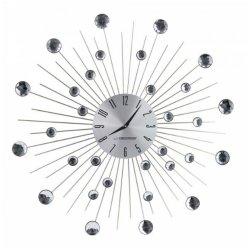 Vggklocka Esperanza EHC002 Glas Rostfritt stl Aluminium 150 cm