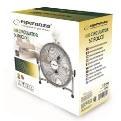 Bordsflkt Esperanza EHF005 Krom 50 W
