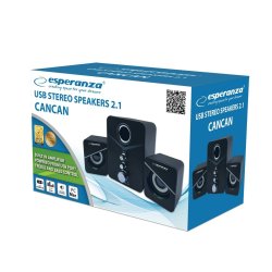 PC-hgtalare Esperanza EP153 Bl Vit