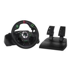 Racing-ratt Esperanza EGW101 Pedaler Svart Grn PlayStation 3