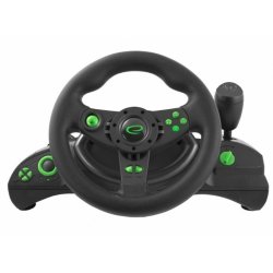 Racing-ratt Esperanza EGW102 Pedaler Grn PC PlayStation 3