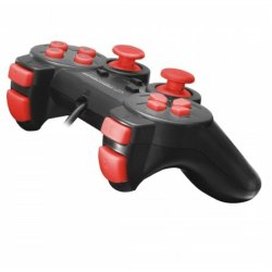 Spelkontroll Esperanza EGG106R USB 2.0 Rd PC PlayStation 3 Play