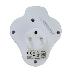 Plugg adapter Esperanza ELK304W 3 Plug