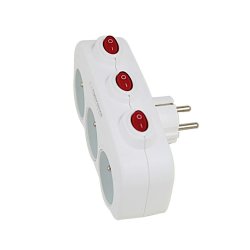 Plugg adapter Esperanza ELK307W 3 Plug