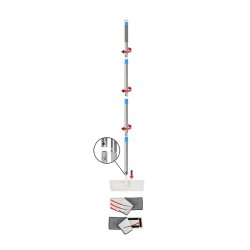 Mop with Bucket Esperanza EHS004 Bl Vit Mikrofiber