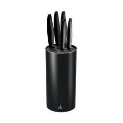 Knivset Smile SNS-3 Svart Rostfritt stl Plast 6 Delar