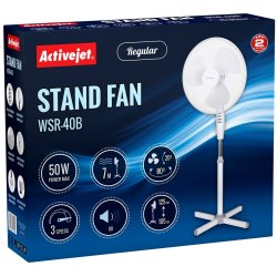 Stende Flkt Activejet WSR-40B Vit Gr Silvrig 50 W