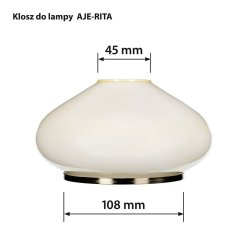Lampa Activejet Pantalla Rita 15 cm (1 Delar)
