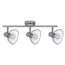 Taklampa Activejet AJE-GIZEL 3P Silvrig Metall 40 W