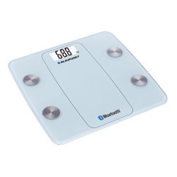 Digital Badrumsvg Blaupunkt BSM711BT Vit Batterier x 2