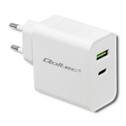 Vggladdare Qoltec 51718 Vit 45 W (1 antal)
