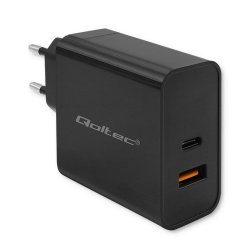 Vggladdare Qoltec 52380 Svart 65 W (1 antal)