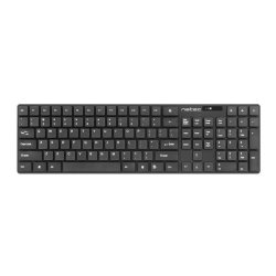 Tangentbord och Mus Natec Stingray Svart QWERTY Qwerty US