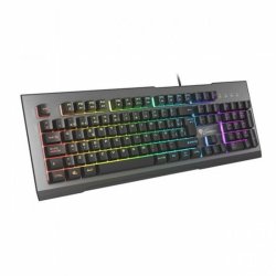 Gaming Tangentbord/ OR: Speltangentbord Genesis NKG-1621 Svart A