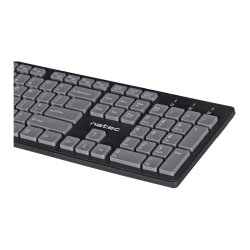 Tangentbord Natec NKL-1829 Grn Engelska EEUU QWERTY