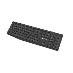 Tangentbord och Mus Natec NZB-1989 Svart QWERTY Qwerty US
