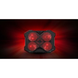 Kylplatta till laptop Genesis Oxid 260 Svart 17"