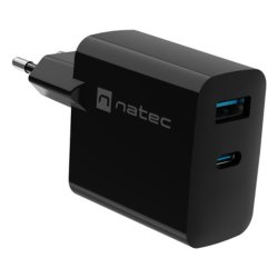 Vggladdare Natec Svart 65 W (1 antal)