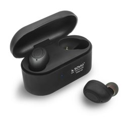 Ear Bluetooth hrlurar Savio TWS-04 Svart Grafit