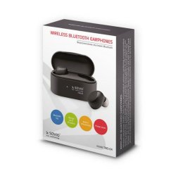 Ear Bluetooth hrlurar Savio TWS-04 Svart Grafit
