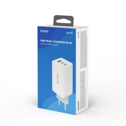 Vggladdare Savio LA-07 Vit 65 W