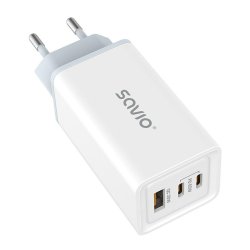 Vggladdare Savio LA-07 Vit 65 W