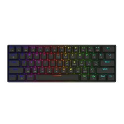 Tangentbord Savio BLACKOUT X2 RED Svart Qwerty US