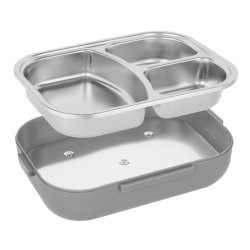 Lunchlda N'oveen LB540 Mrkgr Rostfritt stl 1 L 24 x 11 x 18,