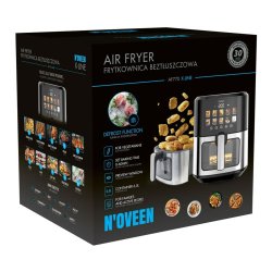 Luftfrits N'oveen AF770 Svart Silvrig 1700 W 6,5 L