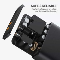 Vggladdare Aukey PA-D5 Svart