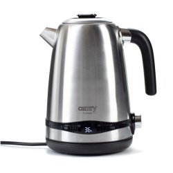 Vattenkokare Adler CR 1291 Silvrig Rostfritt stl 2200 W 1,7 L