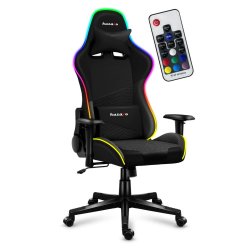 Spelstol Huzaro Hz-Force 6.2 Black RGB Svart