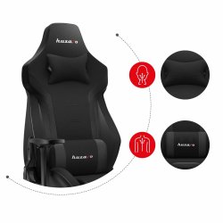 Spelstol Huzaro HZ-Force 7.6 Black Svart