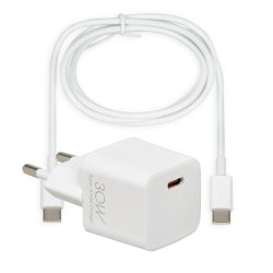 Vggladdare Ibox iBOX C-38CW Vit 30 W